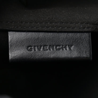 Givenchy Calfskin Logo Print Medium Stargate Shopper Tote Black 7 of 13