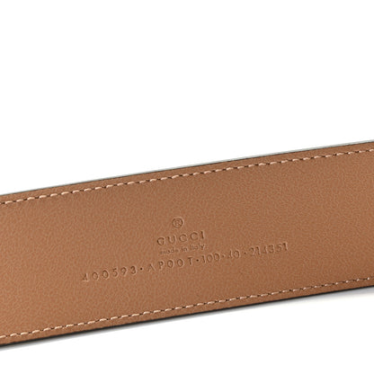 Gucci Calfskin Double G 40mm Belt 100 40 Tan 5 of 6