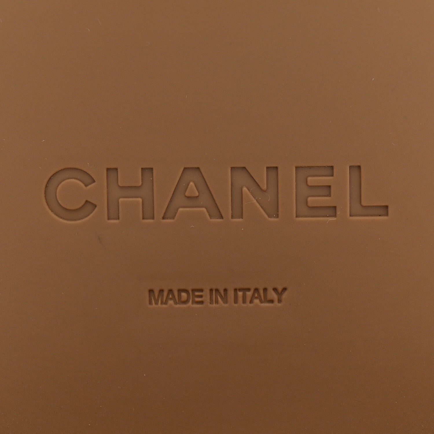 Chanel Calfskin CC Platform Loafers 38 Beige 6 of 10