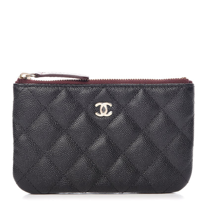 Chanel Caviar Quilted Small Cosmetic Case Black 1 of 10