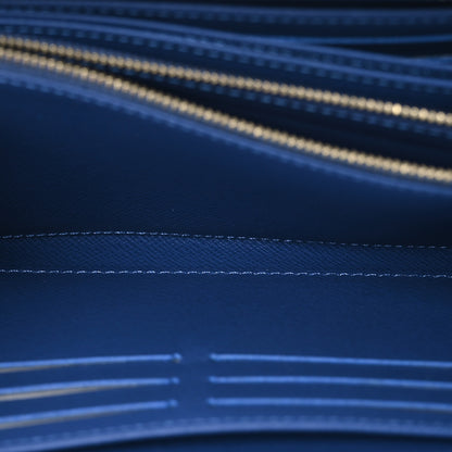 Louis Vuitton LV X TM Monogram Denim Cerises Zippy Wallet Blue 8 of 10