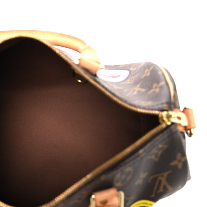 Louis Vuitton Monogram My World Tour Speedy Bandouliere 30 5 of 10