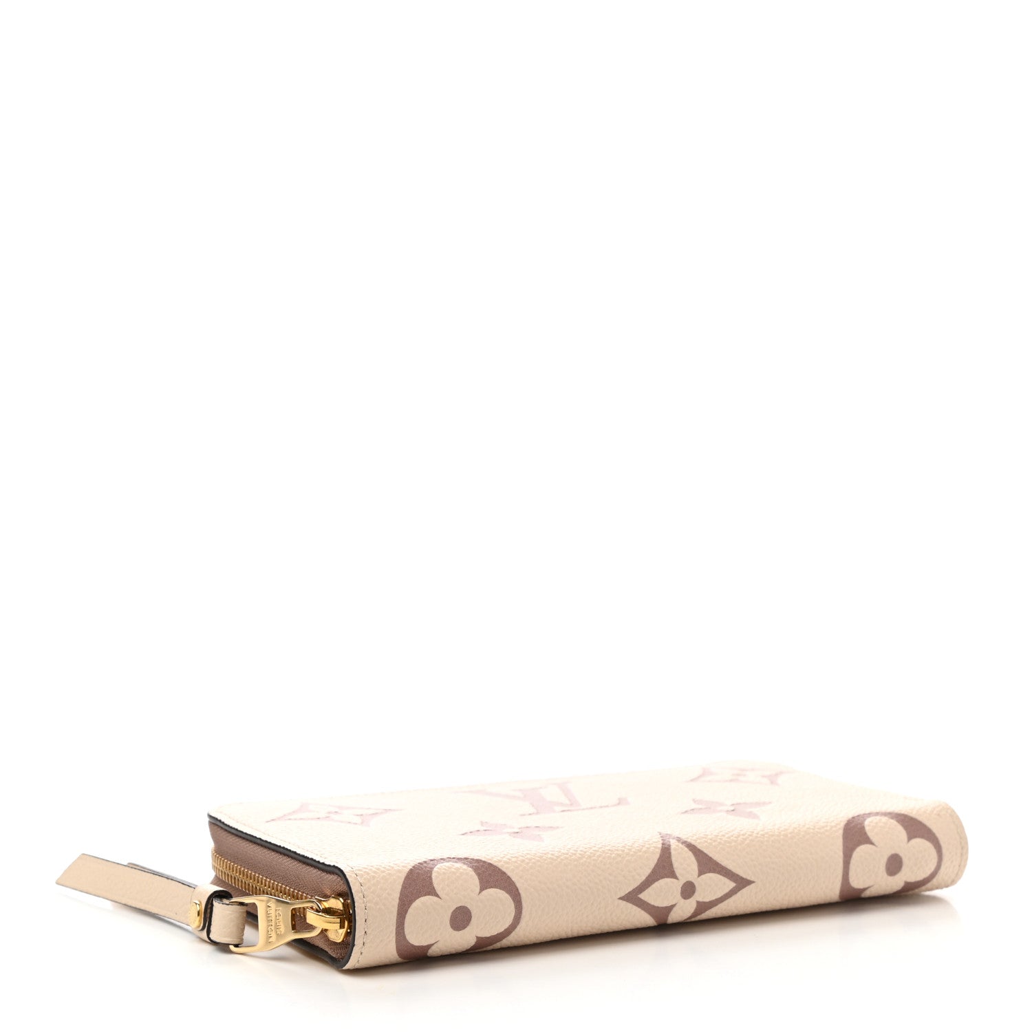 Louis Vuitton Empreinte Monogram Giant Zippy Wallet Creme Bois De Rose 4 of 6
