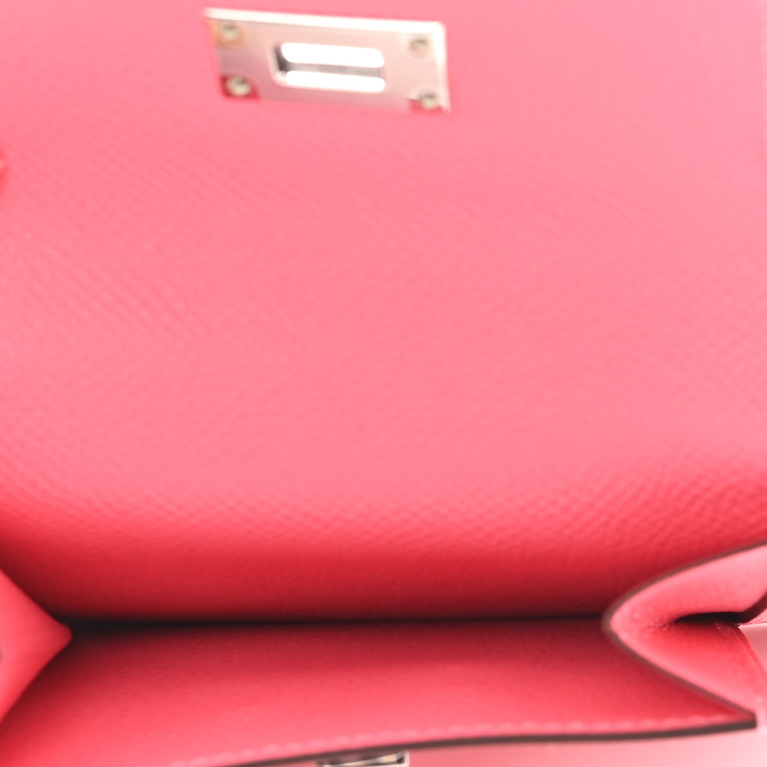 Hermes Epsom Kelly Pocket Compact Wallet Rose Azalee 5 of 7