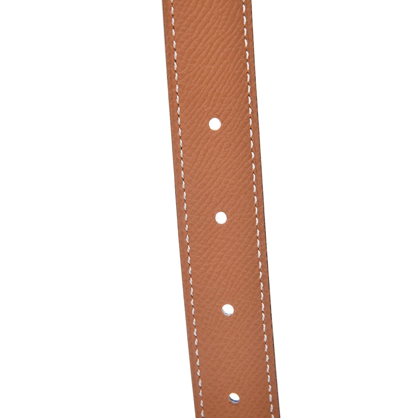 Epsom Swift Lizard 24mm Mini Constance H Belt 80 Black Gold Ombre