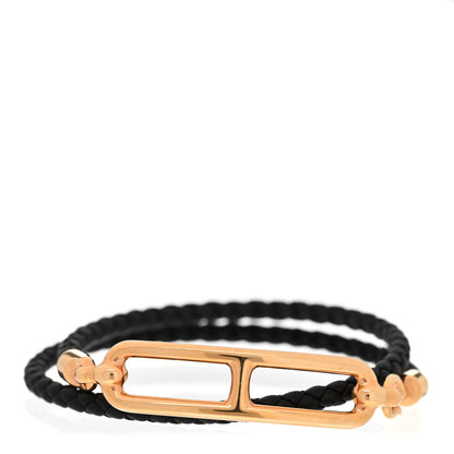 Hermes Swift Roulis Double Tour Bracelet Black 1 of 5