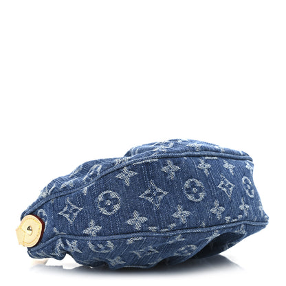Louis Vuitton Monogram Denim Pochette Valley Blue 4 of 9