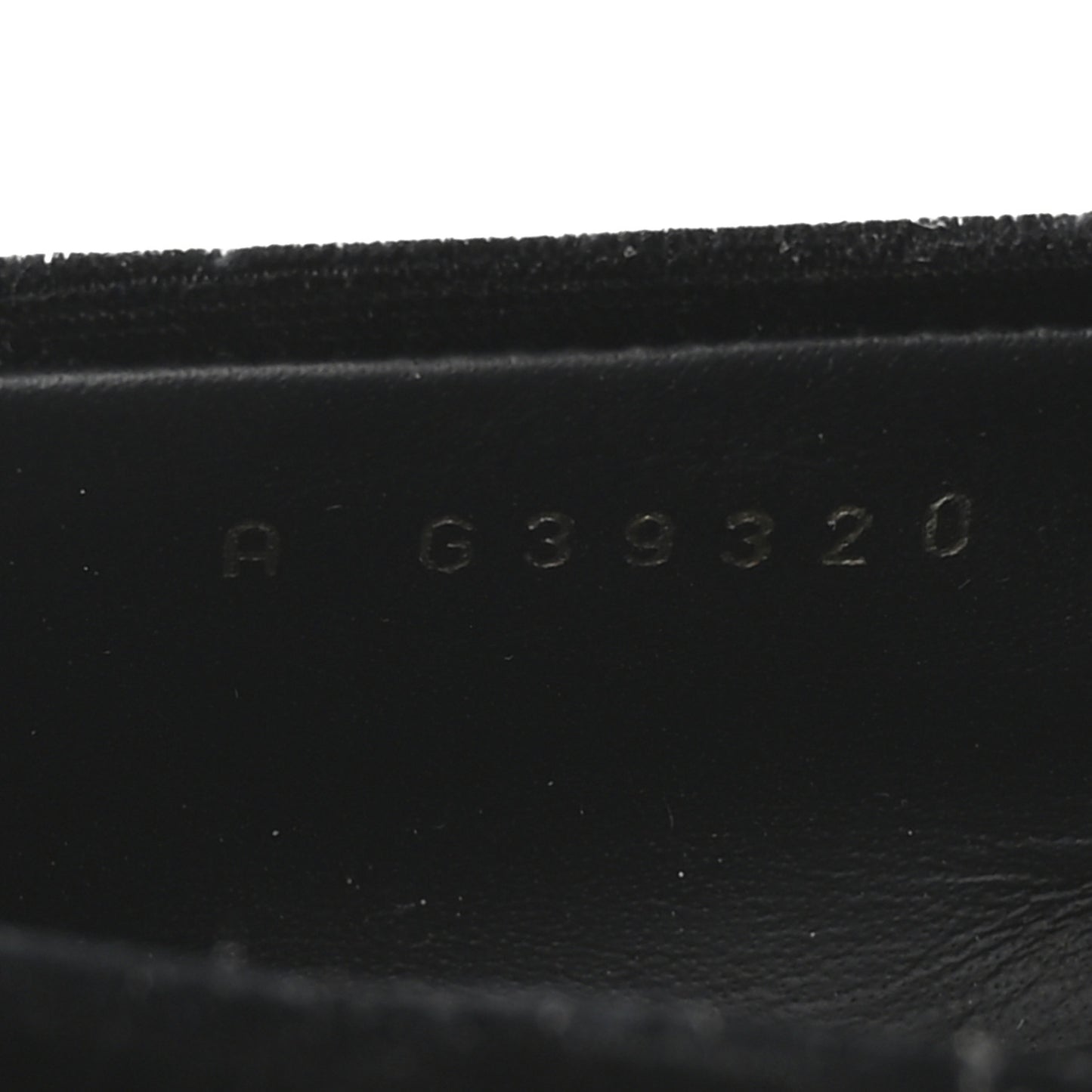 Shiny Calfskin Logo Loafers 38 Black