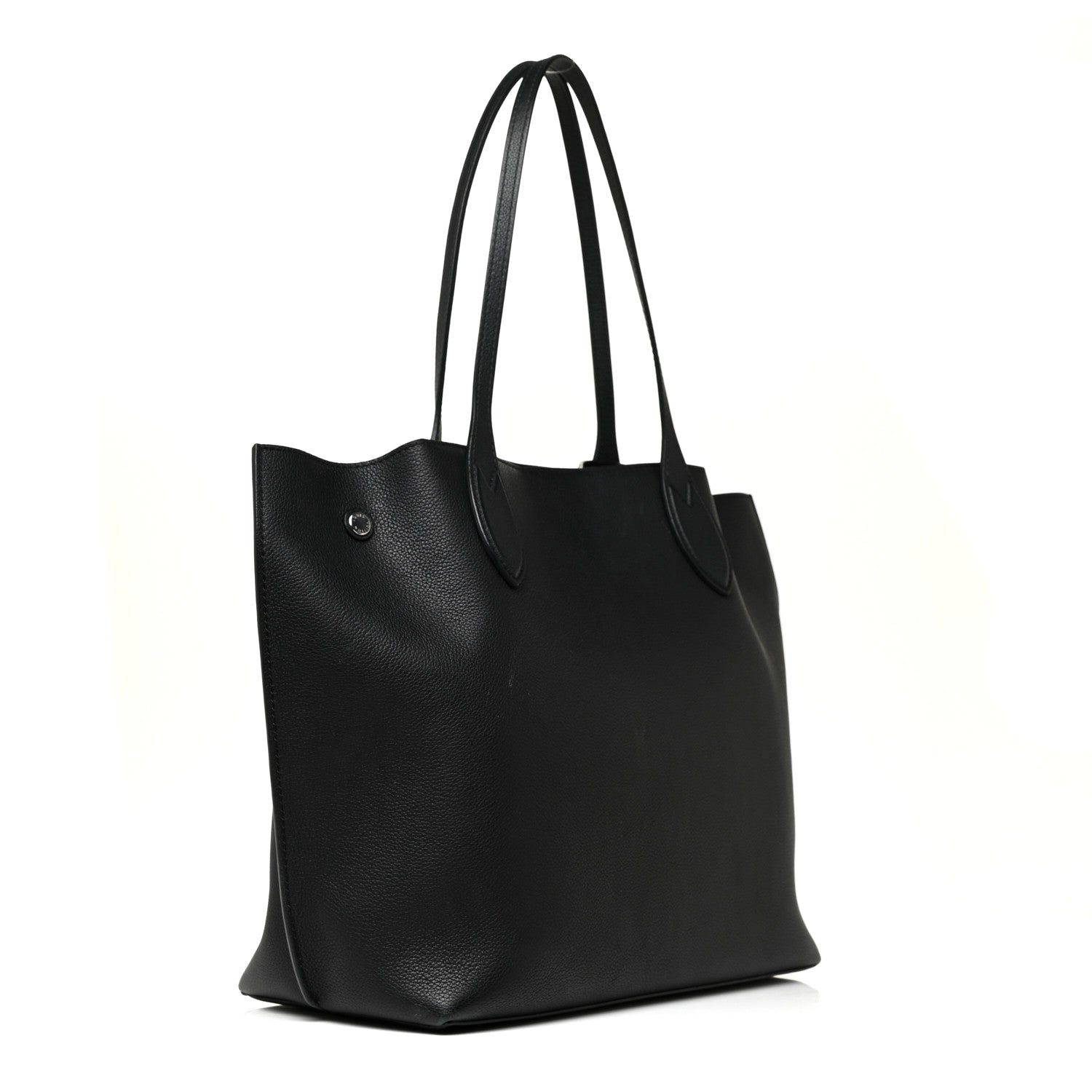 Louis Vuitton Calfskin Lockme Go Tote Black 3 of 20