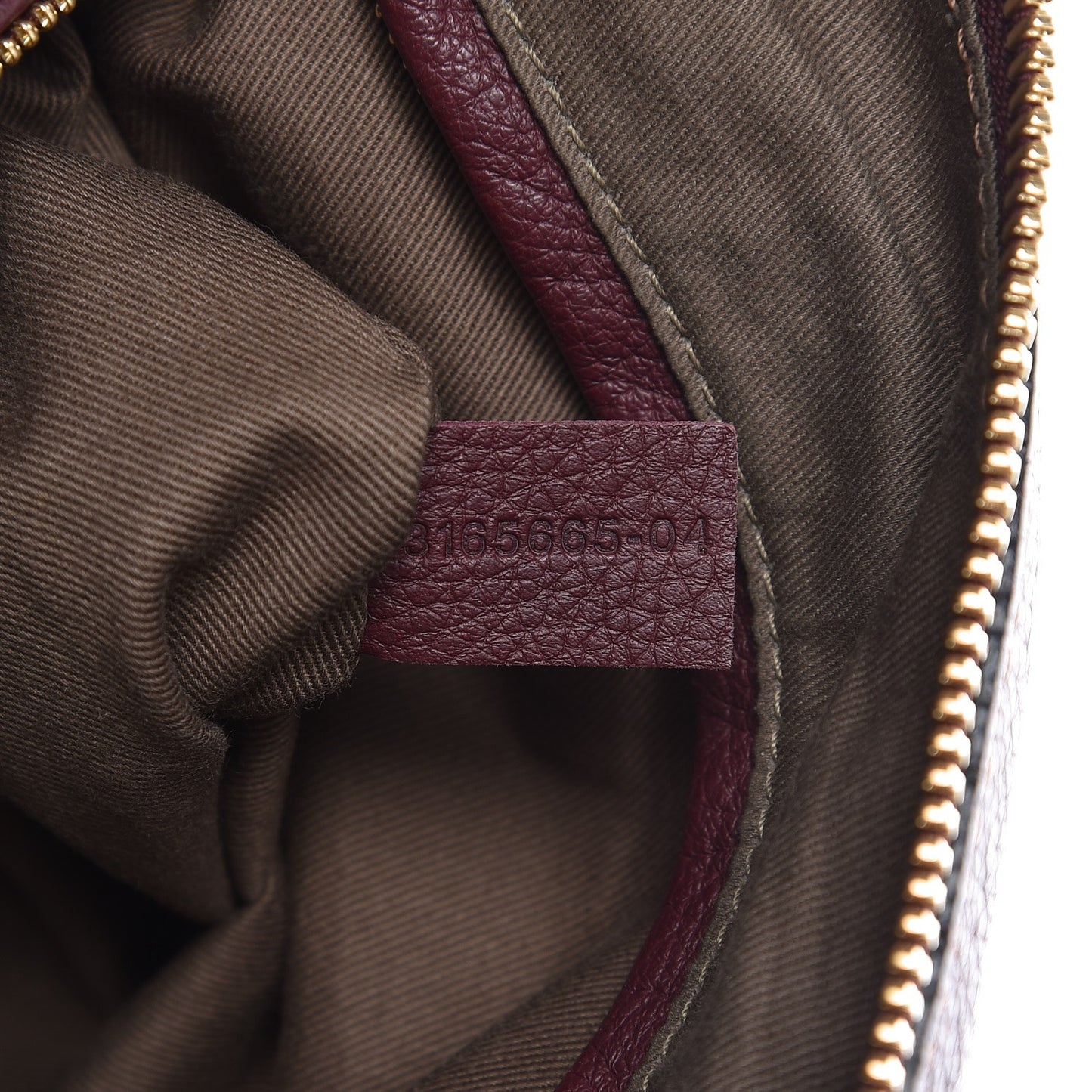 Calfskin Medium Marcie Satchel Burgundy