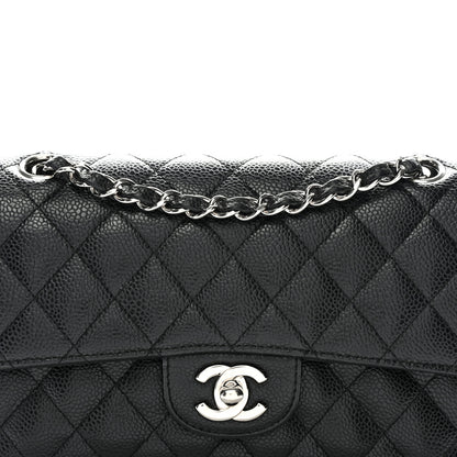 Chanel Caviar Quilted Small Double Flap Black 8 of 11