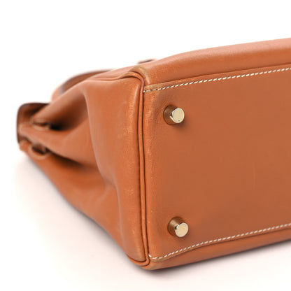 Hermes Swift Kelly Retourne 28 Gold 9 of 13