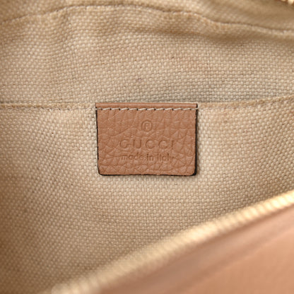Gucci Pebbled Calfskin Small Soho Disco Bag Camelia 6 of 11