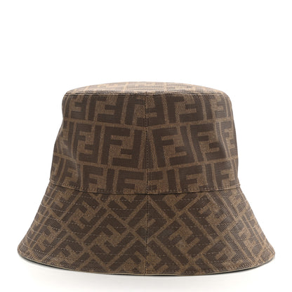 Fendi Technical Fabric FF Reversible Bucket Hat M Tobacco Beige 4 of 8