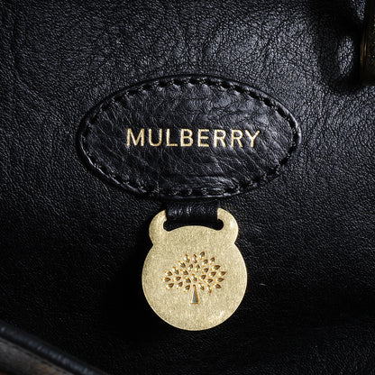 Mulberry Natural Leather Bayswater Black 9 of 14