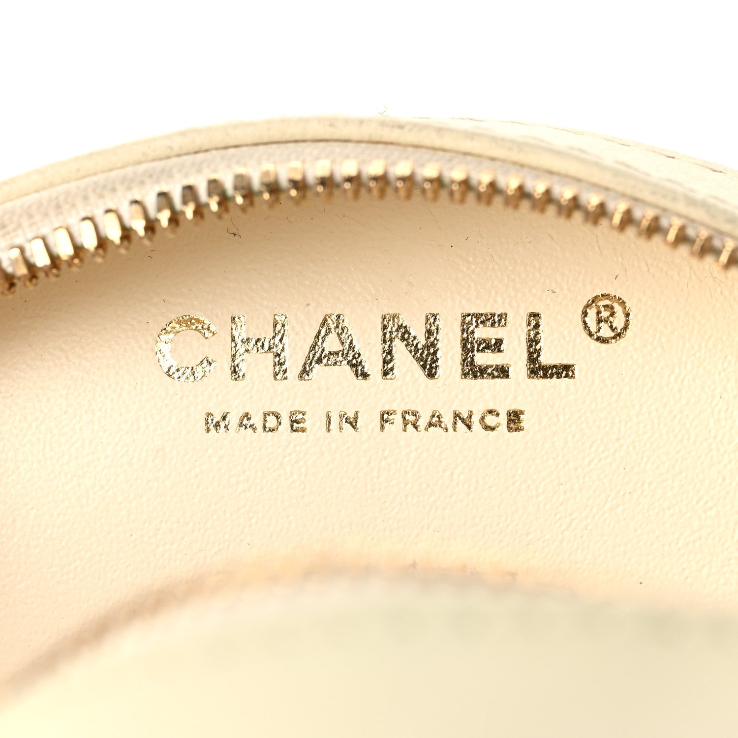 Chanel Lambskin Coco Lifesaver Round Bag Red White 5 of 8