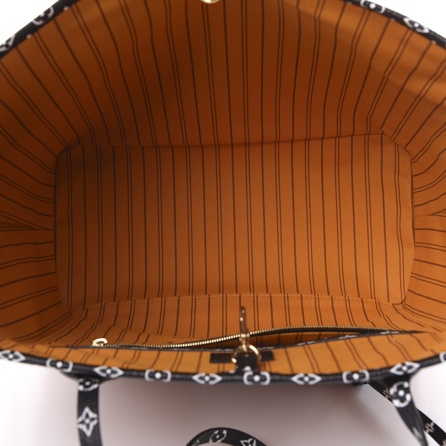 Monogram Giant Jungle Neverfull MM Black