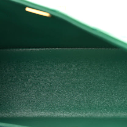 Chanel Aged Calfskin Quilted 2.55 Reissue Mini Flap Green 5 of 10