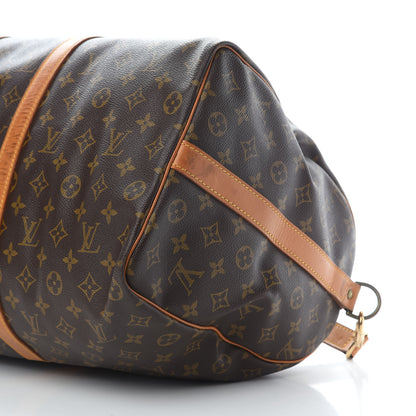 Louis Vuitton Monogram Keepall Bandouliere 50 9 of 18