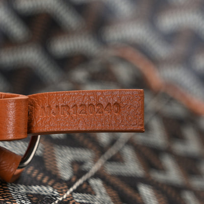 Goyard Goyardine Saint Louis GM Black Gold 8 of 11