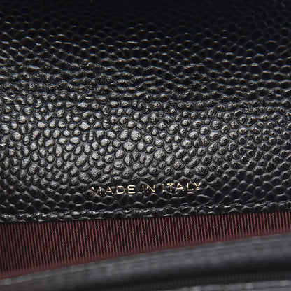 Chanel Caviar Quilted Flap Card Holder Black 7 of 9