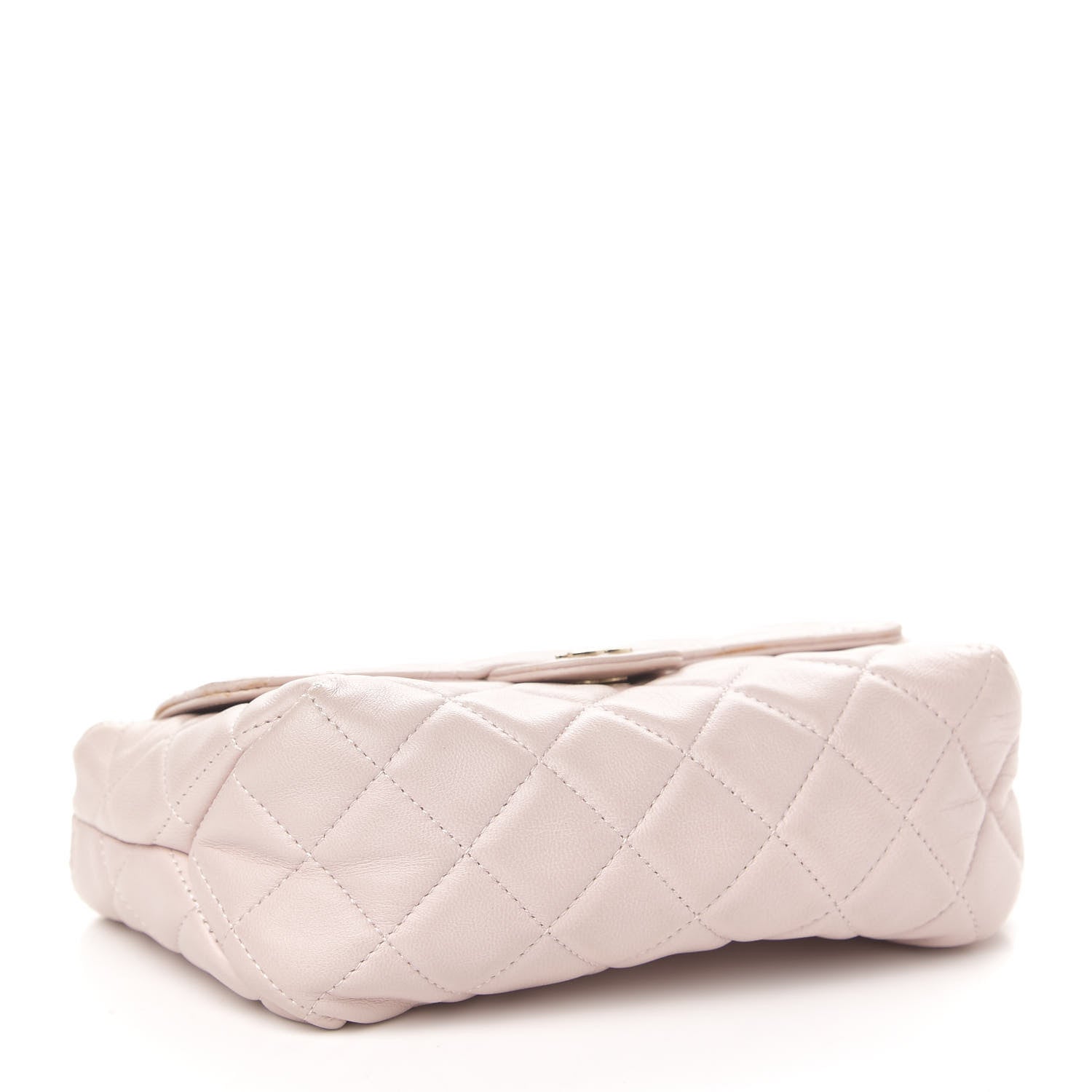 Chanel Lambskin Quilted Flap Cosmetic Case Light Pink 4 of 11