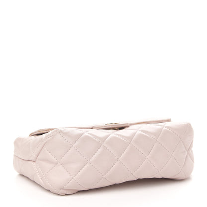 Chanel Lambskin Quilted Flap Cosmetic Case Light Pink 4 of 11