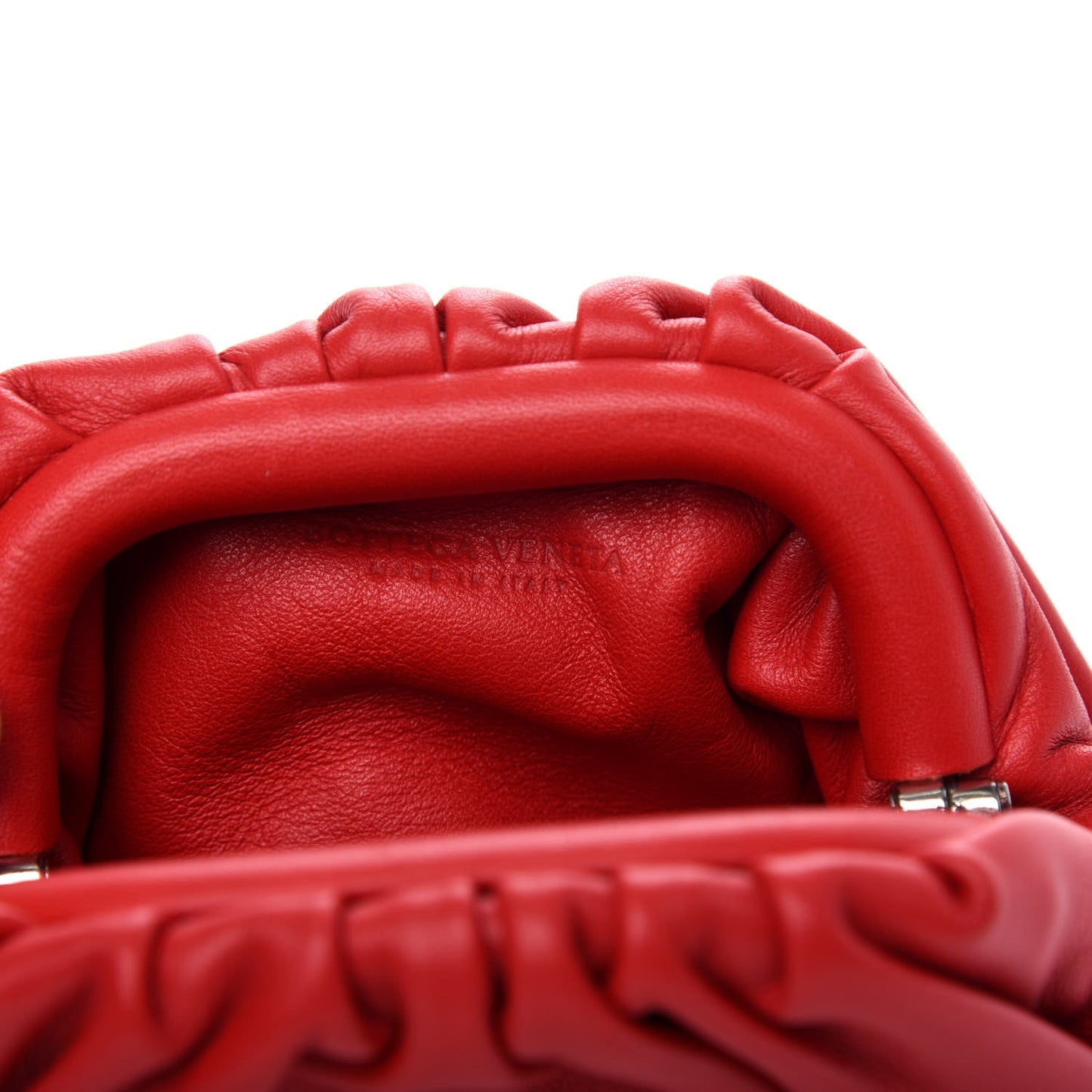 Butter Calfskin Coin Purse Red