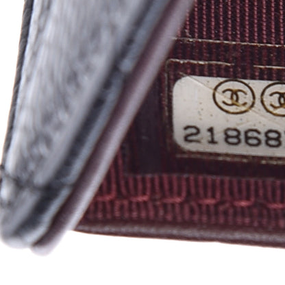 Chanel Caviar Quilted Zipped Pocket Wallet Black 8 of 10