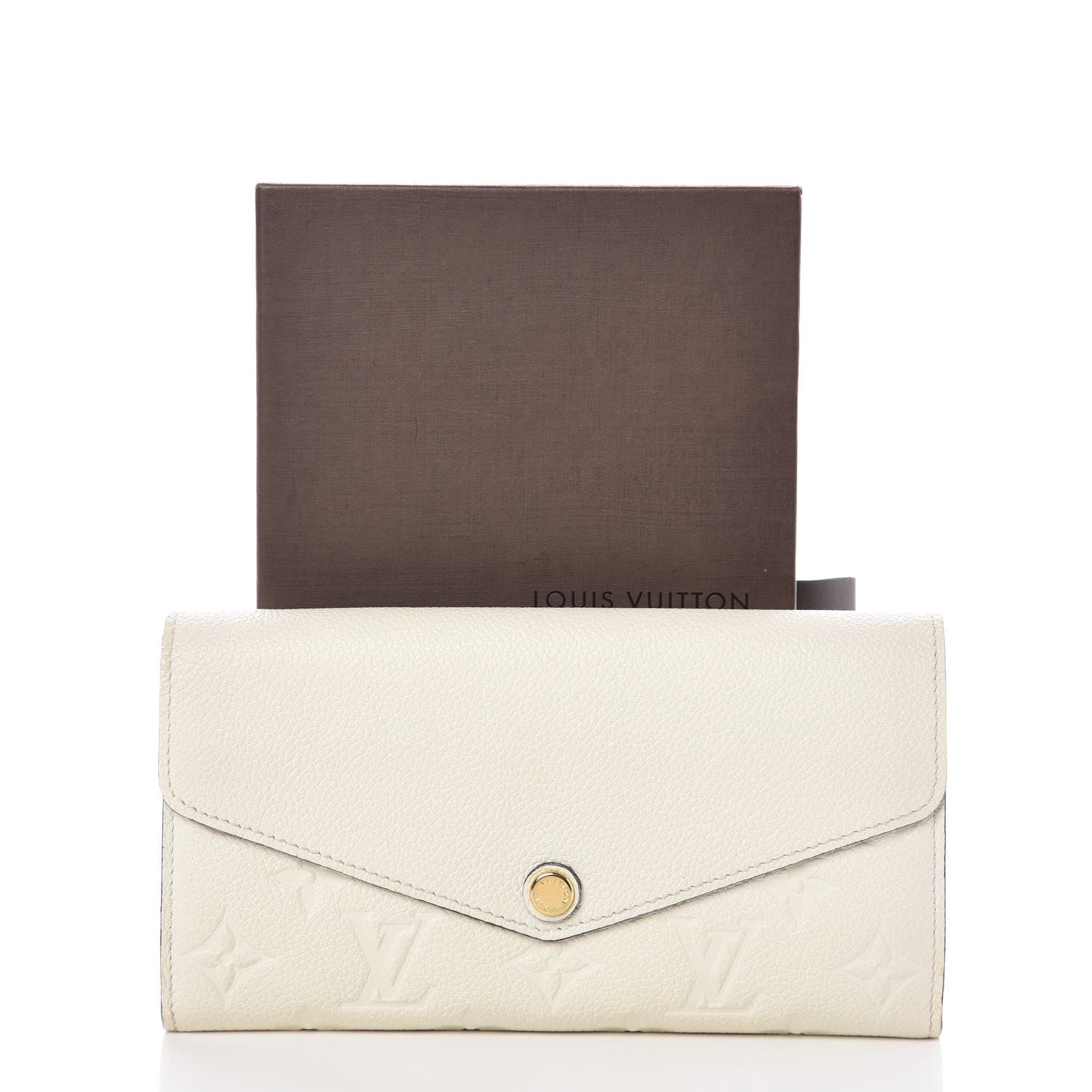Louis Vuitton Empreinte Sarah Wallet NM Ivory 8 of 8