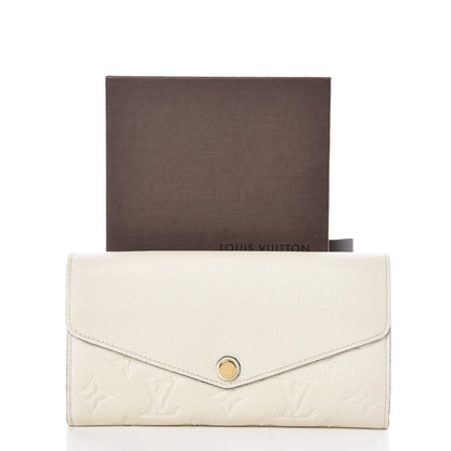 Louis Vuitton Empreinte Sarah Wallet NM Ivory 8 of 8