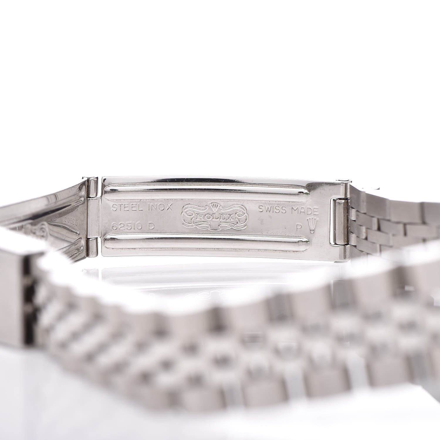 Rolex Stainless Steel 18K White Gold 26mm Oyster Perpetual Datejust Watch Silver 69174 7 of 8