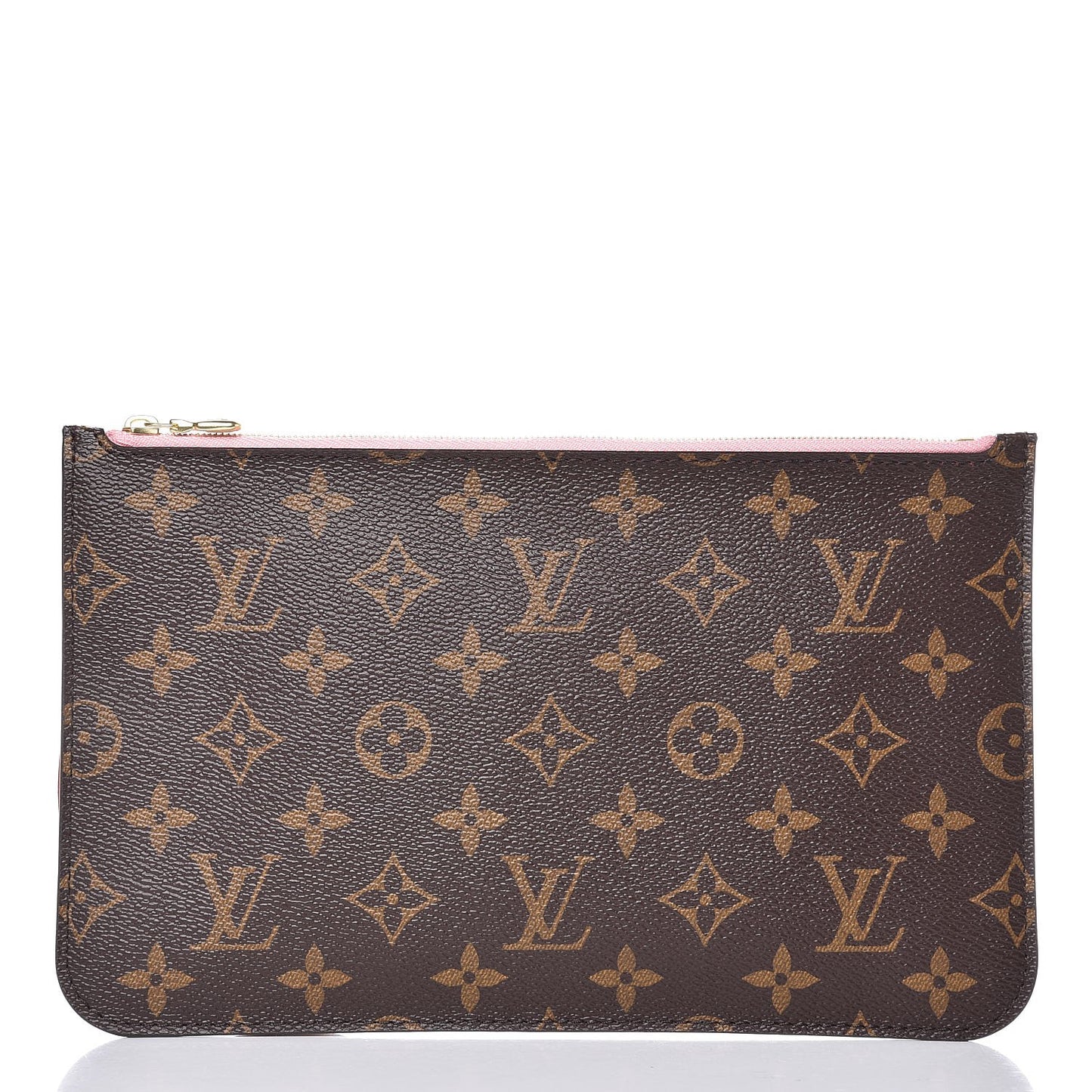 Monogram Neverfull MM GM Pochette Sugar Pink