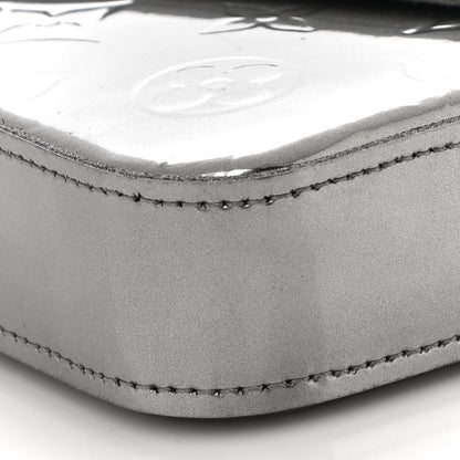 Louis Vuitton Vernis Felicie Pochette Chain Wallet Gris Metal 11 of 12