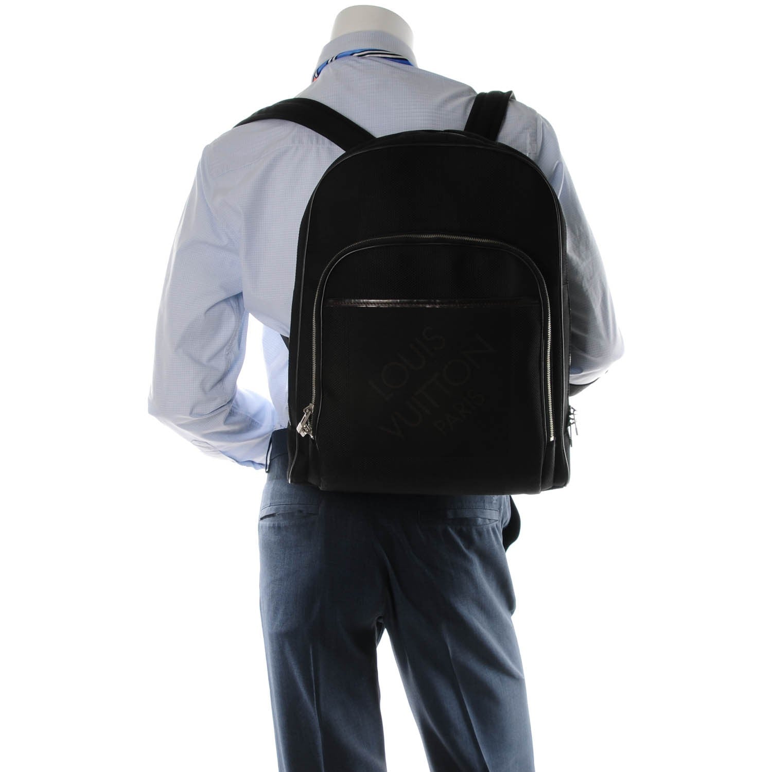 Louis Vuitton Damier Geant Neo Bongo Backpack Black 2 of 6