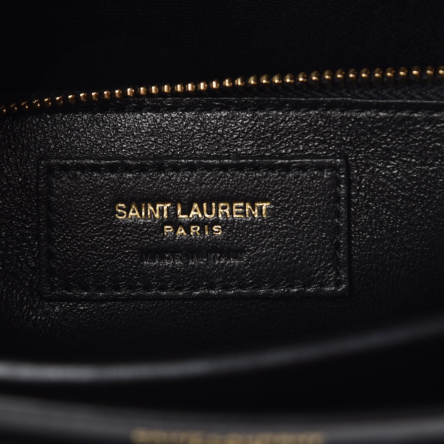 Saint Laurent Patent Turtle Embossed Monogram Cassandra Clasp Bag Black 7 of 13