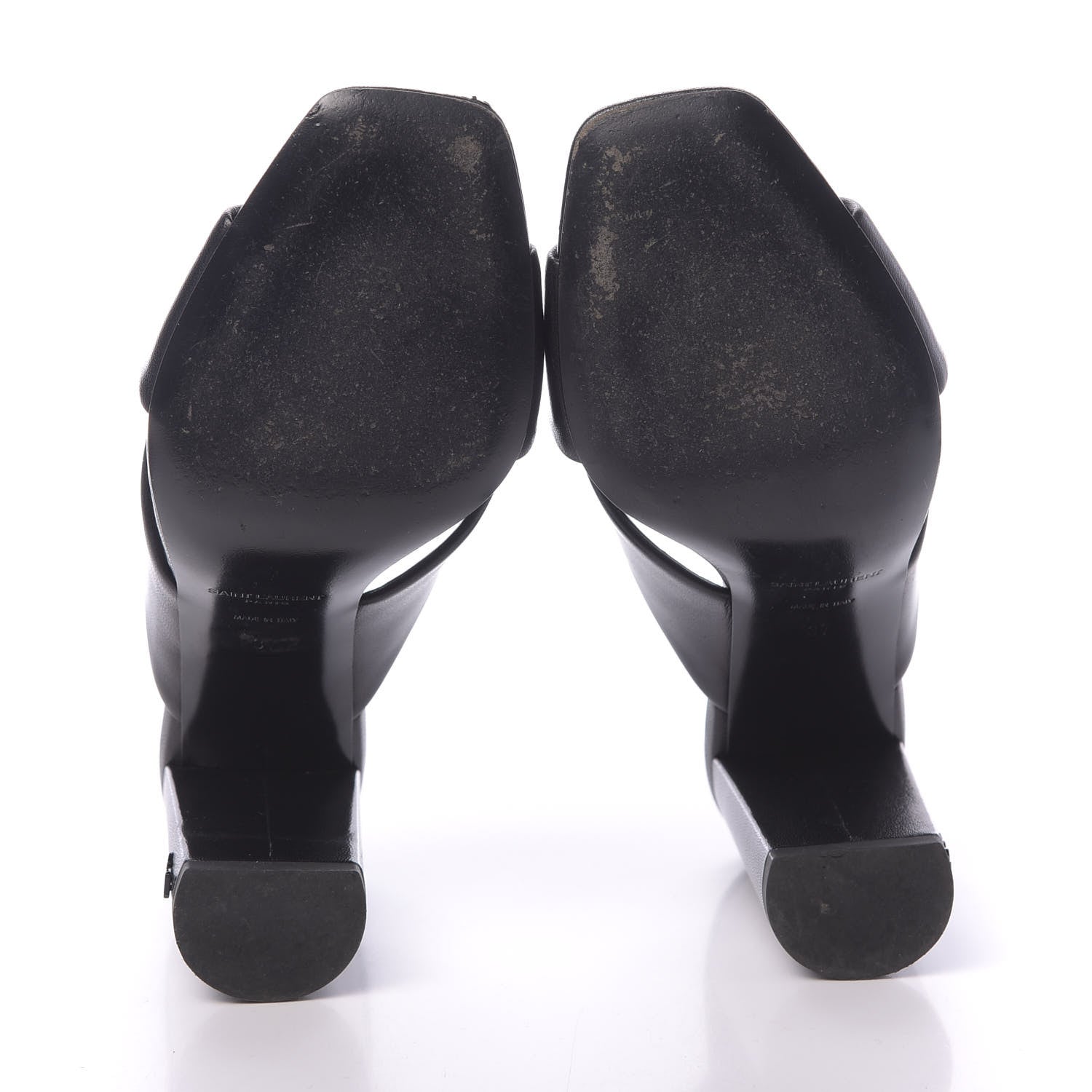 Saint Laurent Calfskin LouLou Mules 37 Black 5 of 10