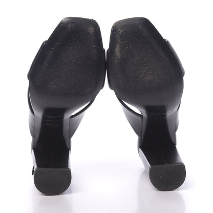 Saint Laurent Calfskin LouLou Mules 37 Black 5 of 10