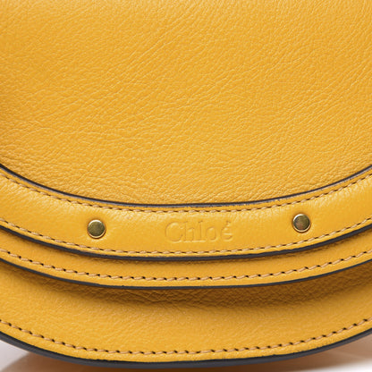 Chloe Calfskin Small Nile Bracelet Minaudiere Bag Dark Ochre 12 of 12
