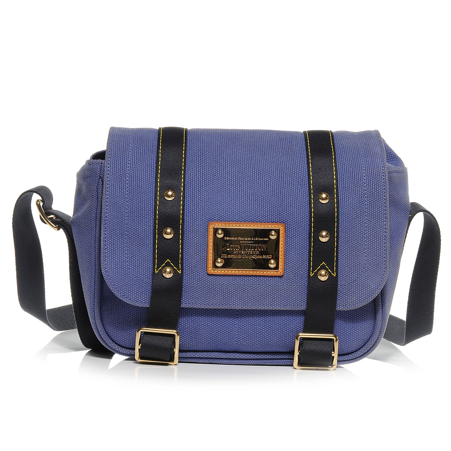 Louis Vuitton Antigua Besace PM Messenger Blue 1 of 8