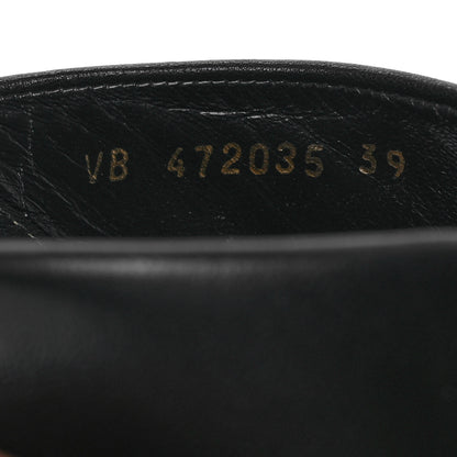 Saint Laurent Calfskin LouLou 70 Mules 39 Black 9 of 10