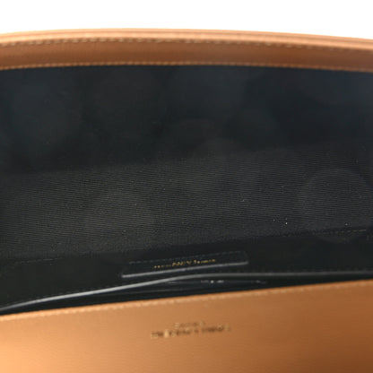Saint Laurent Grain De Poudre Medium Monogram Kate Satchel Nude Powder 5 of 15