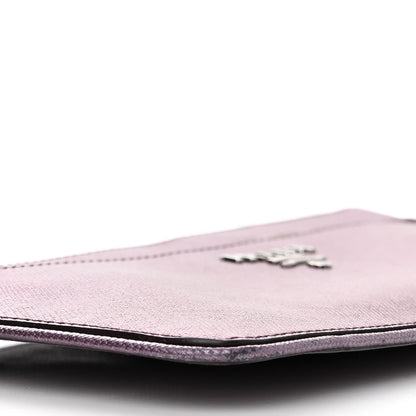 Prada Metallic Saffiano Lux Crossbody Bag Mirtillo 8 of 13
