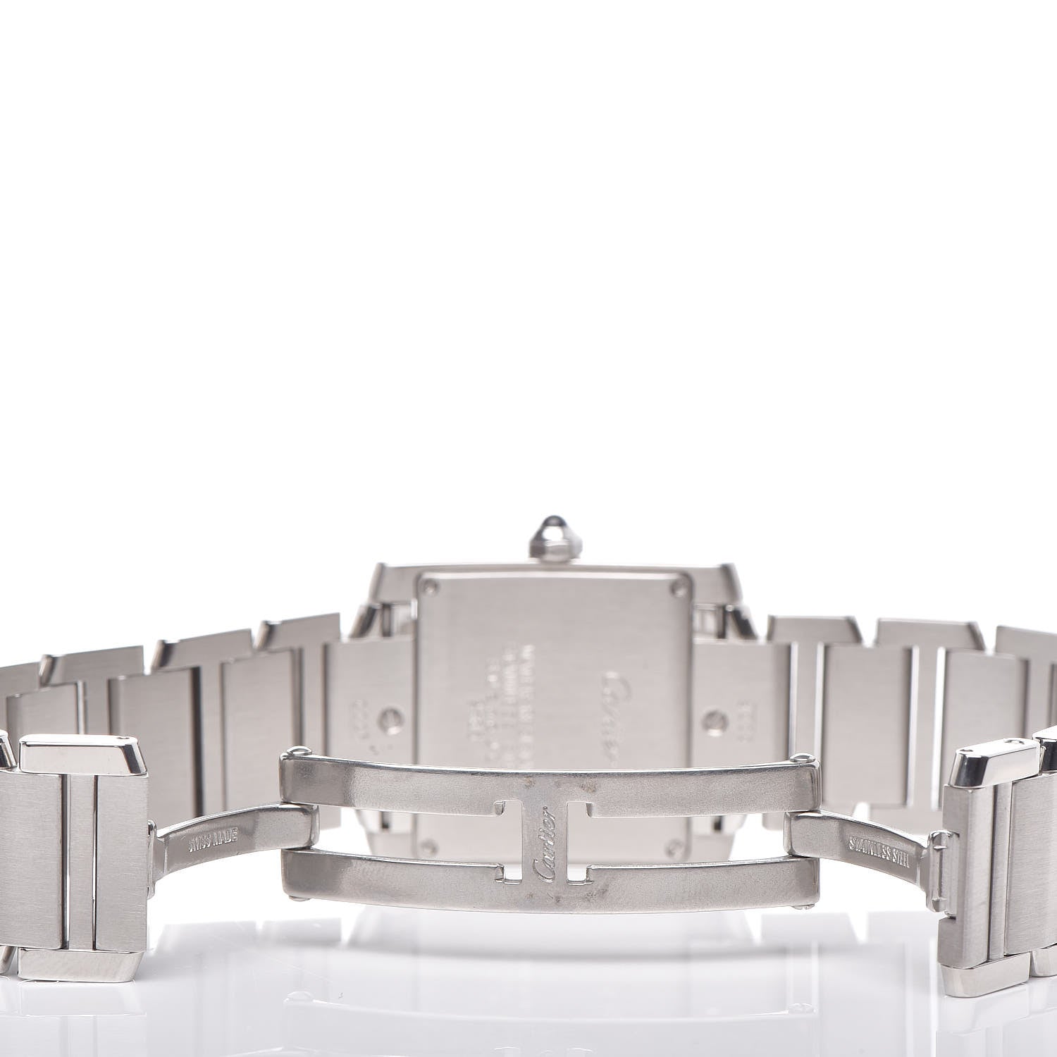 Cartier Stainless Steel 25mm Tank Francaise Quartz Watch 6 of 6