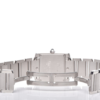 Cartier Stainless Steel 25mm Tank Francaise Quartz Watch 6 of 6