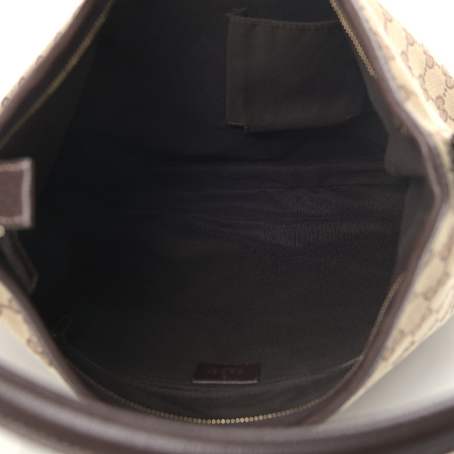 Monogram Large Abbey D Ring Hobo Dark Brown