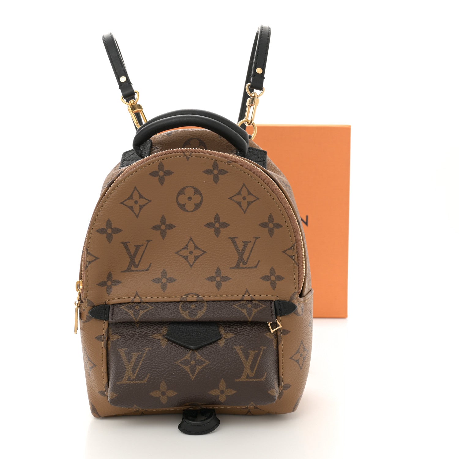 louis vuitton backpack mini monogram Palm Springs 6 width x 7.25 height x 3 depth x 1 handle dropCondition LIKE NEW Louis Vuitton Palm