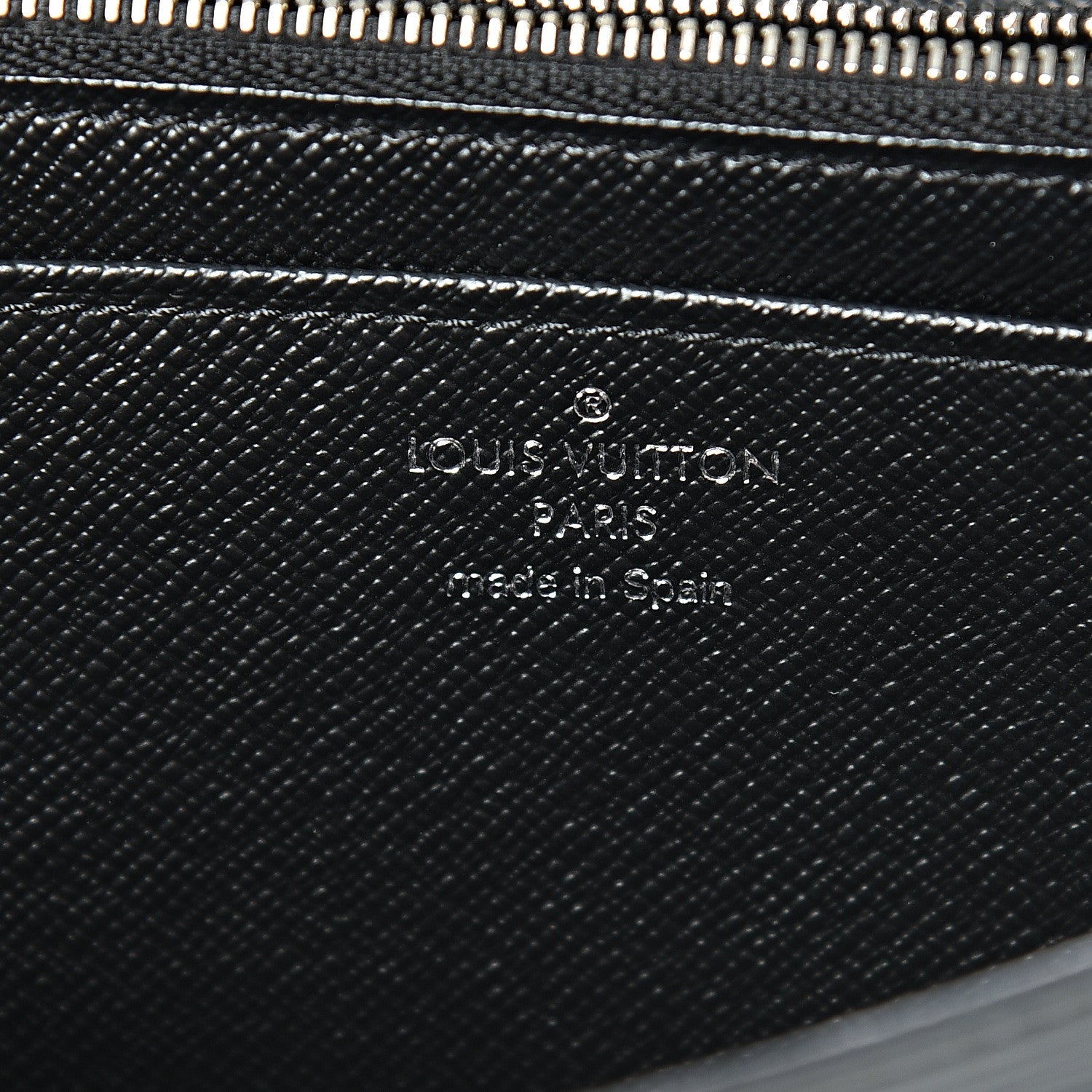 Louis Vuitton Epi Louise Wallet Black 5 of 11