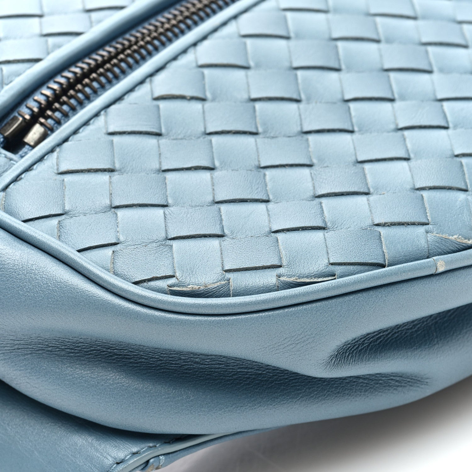 Bottega Veneta Nappa Intrecciato Belt Bag Linoleum 8 of 9