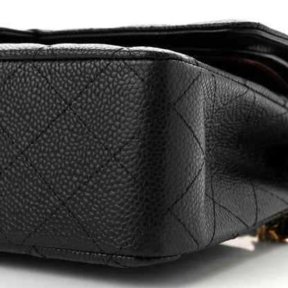 Chanel Caviar Quilted Medium Double Flap Black 10 of 10
